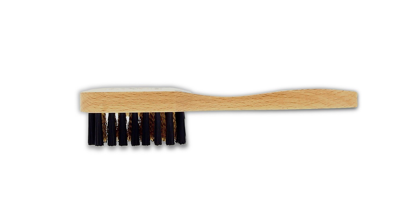 Brass on sale shoe brush