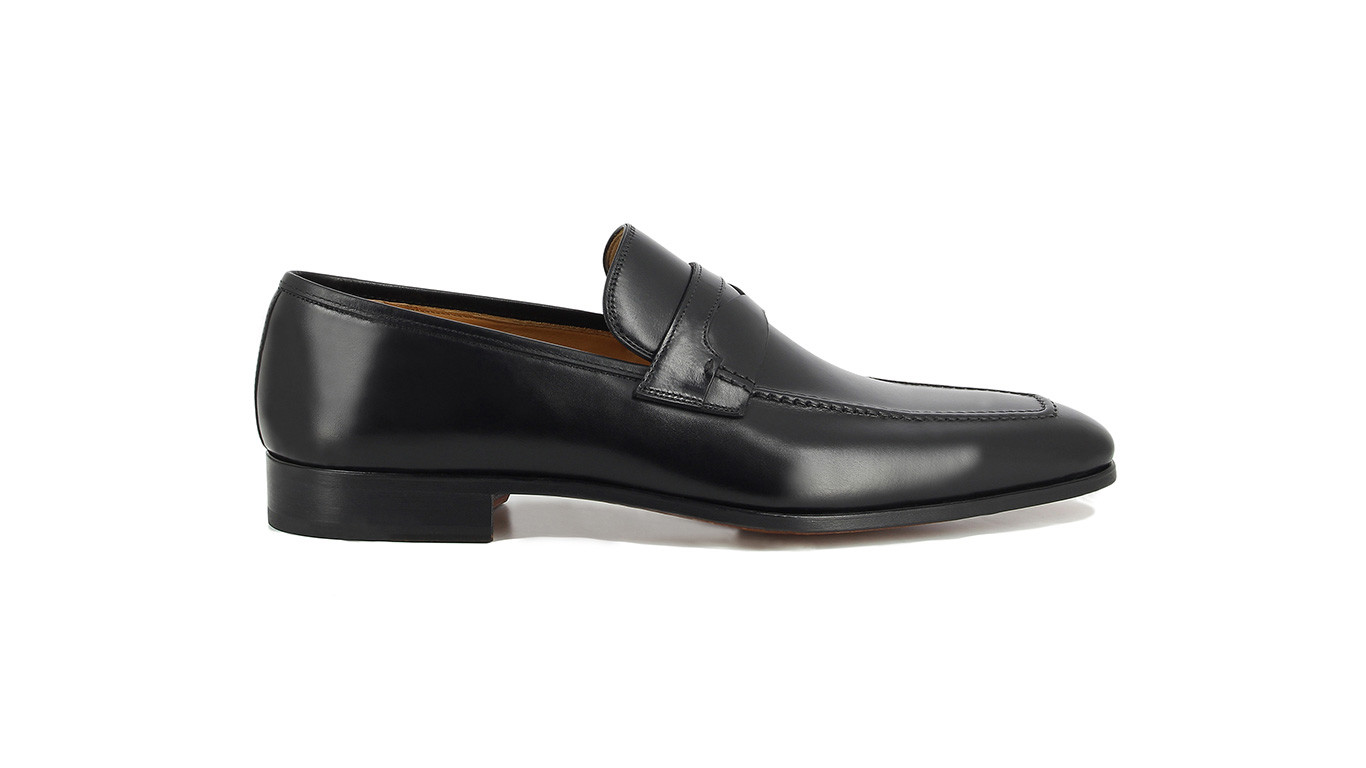 Formal black cheap loafer shoes