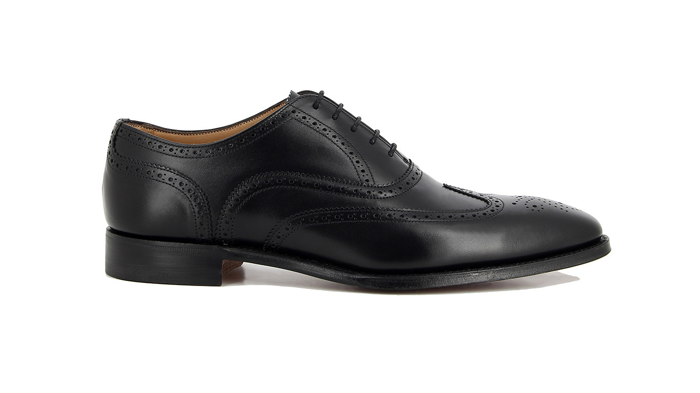 Mens formal clearance brogue shoes