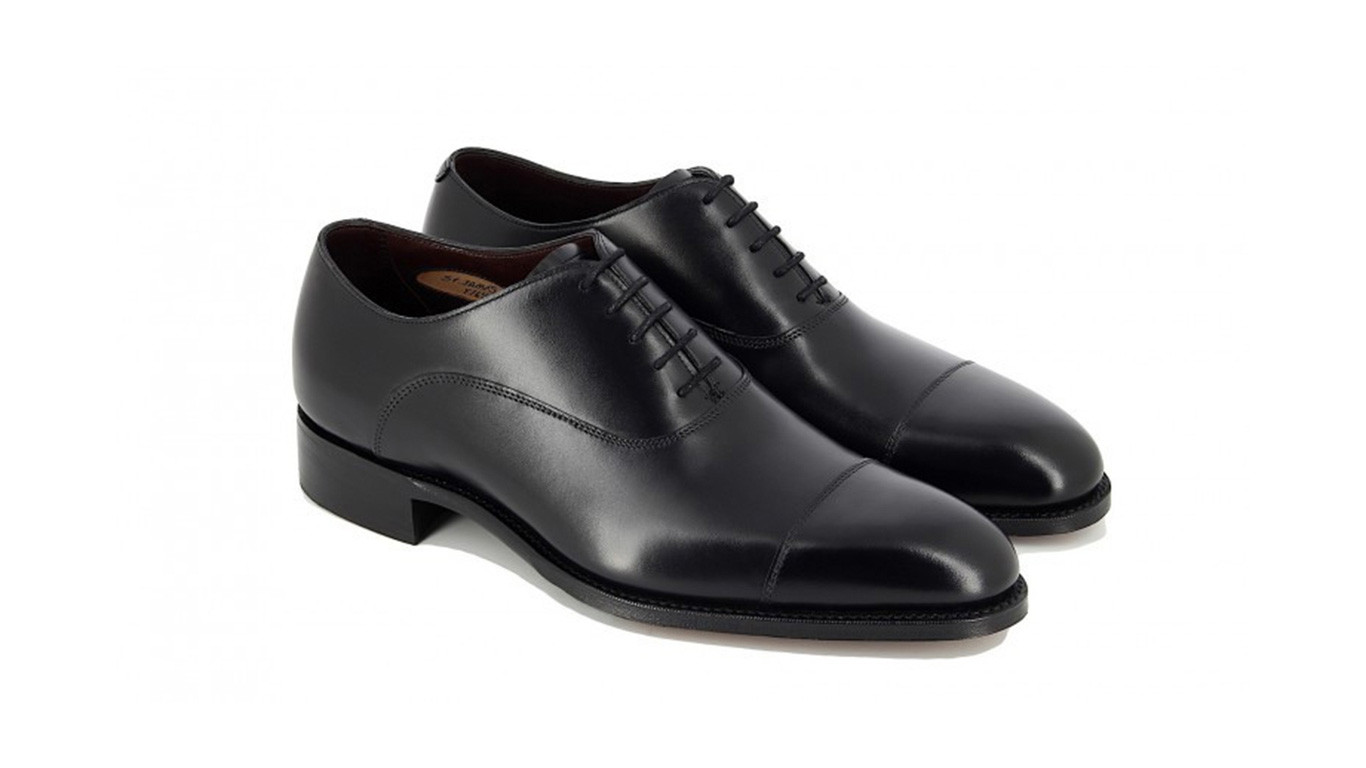 St James, Black - Men's Formal Shoes | The Cobbler